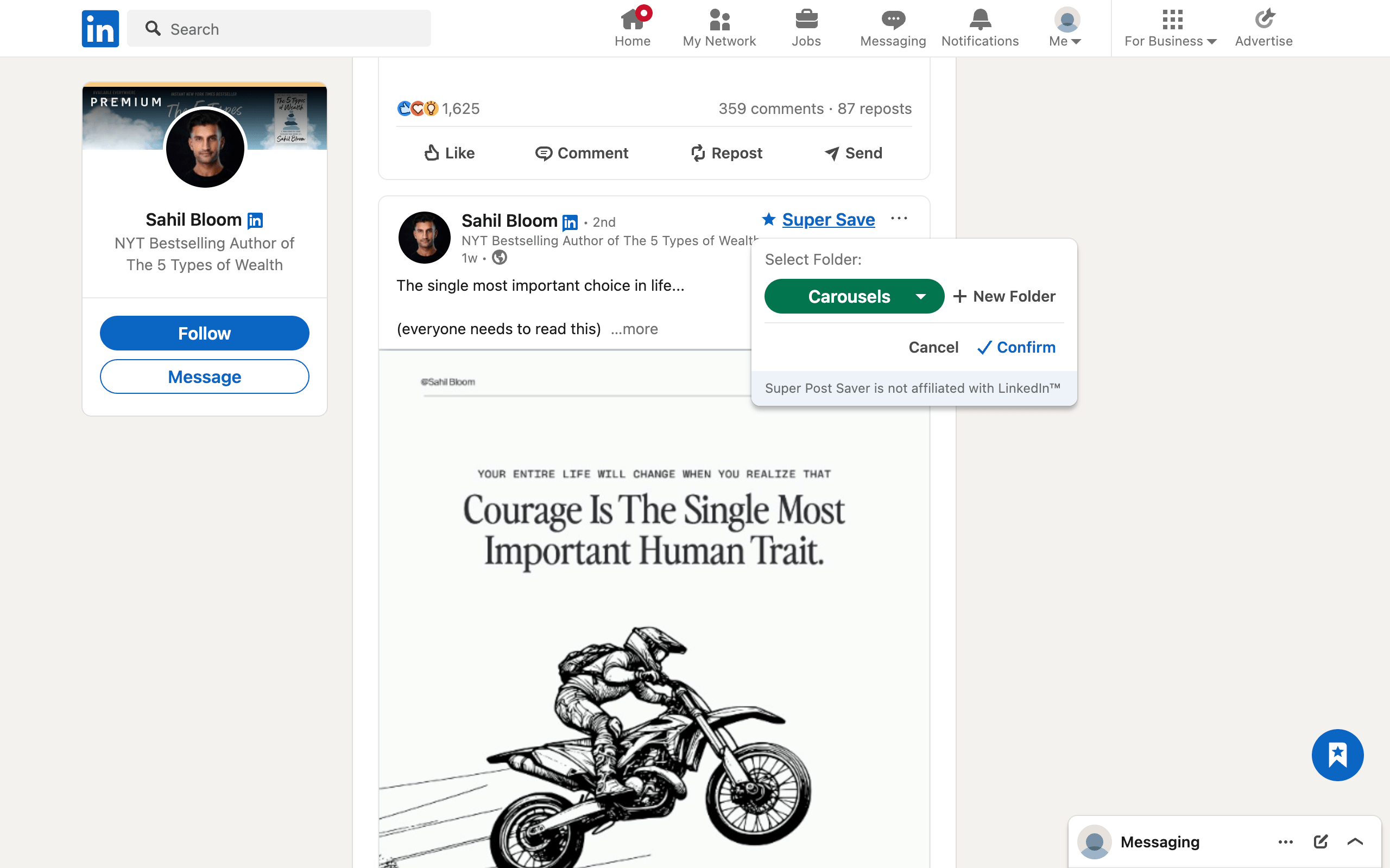 Super Post Saver Screenshot 2